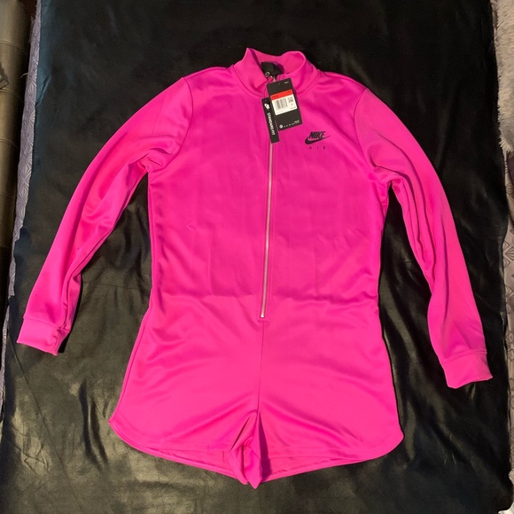 nike pink romper